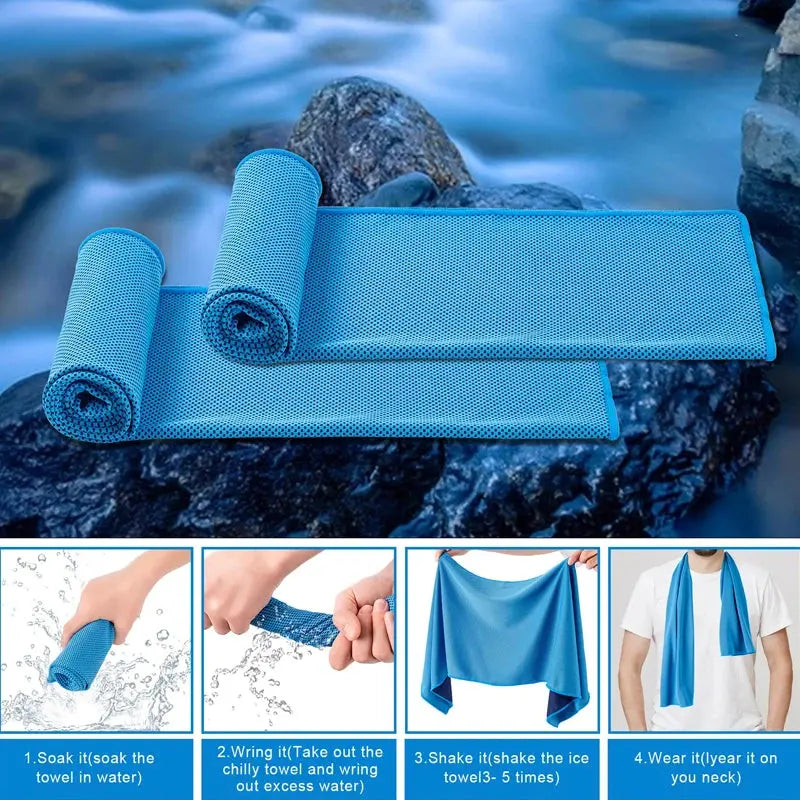 Microfiber Quick-Dry Sports Cooling Towel Athena Pure