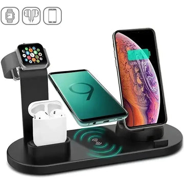 5 In 1 Wireless Charger Stand Pad For iPhone Best Style