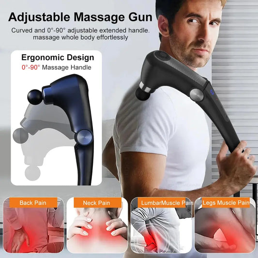 Fascia Massage Gun with Extension Handle Athena Pure