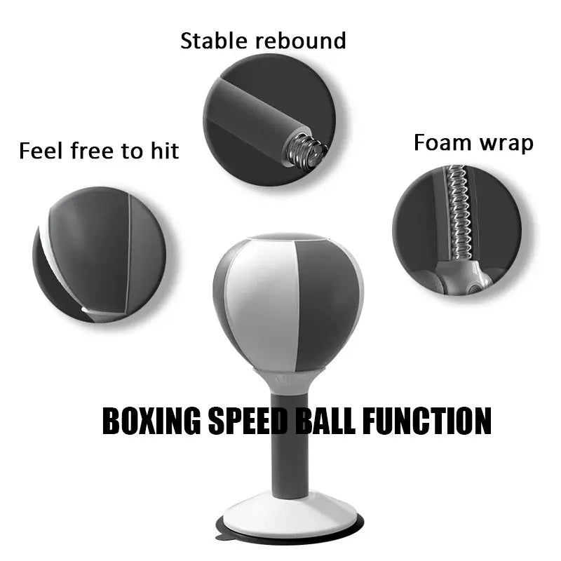 Dual-Function Sit-Up and Boxing Reflex Trainer Best Style