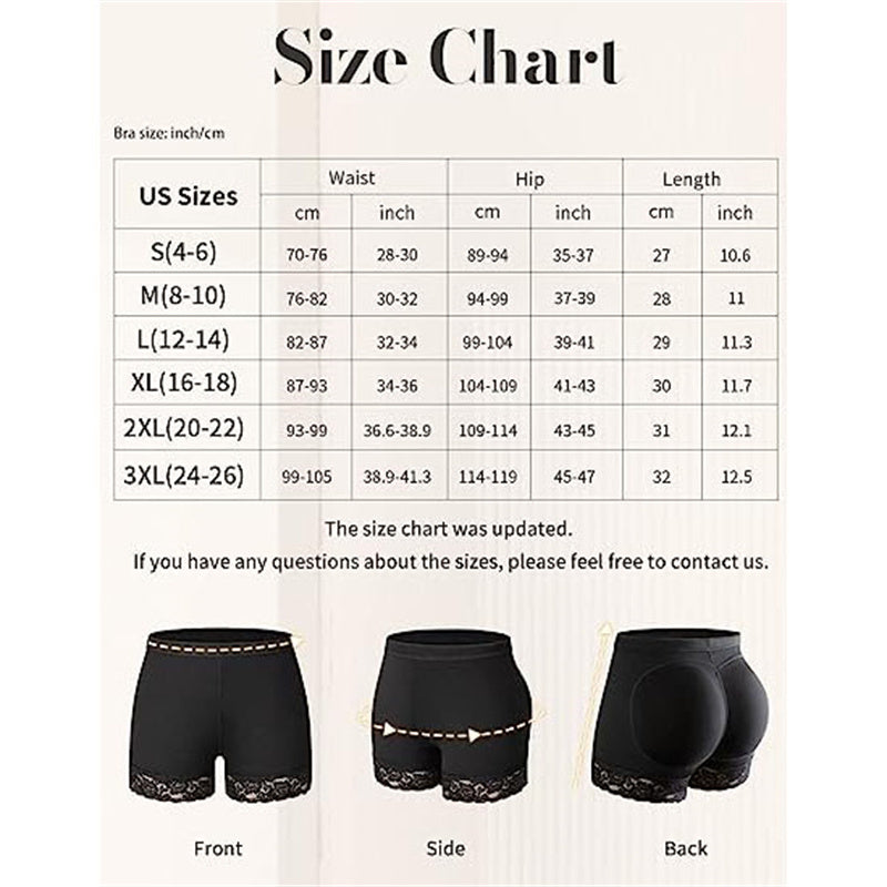 Hip Lifter with Padded Shapers Athena Pure