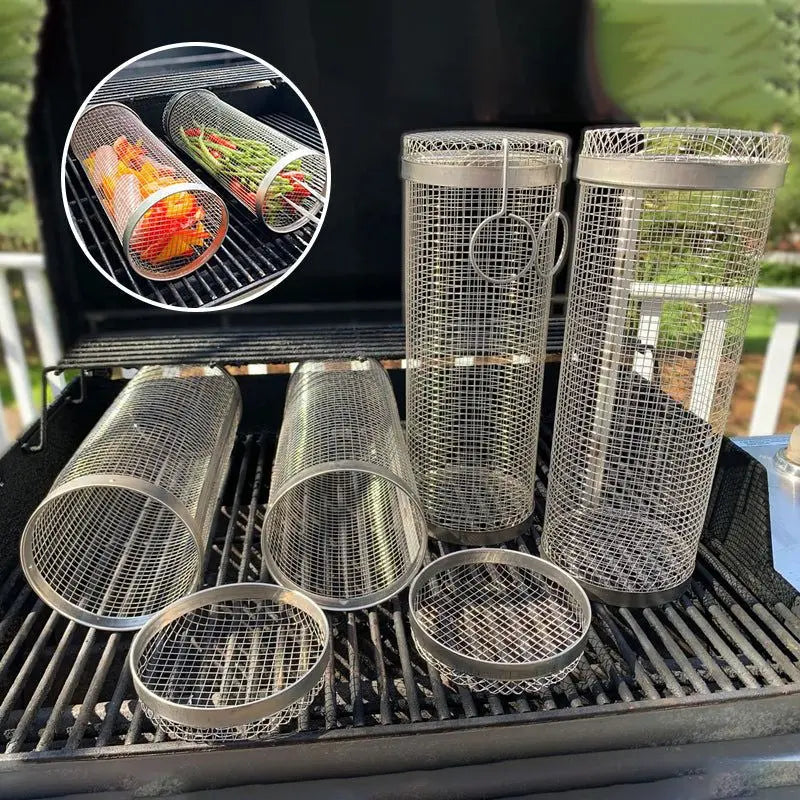 Stainless Steel BBQ Grill Basket Best Style