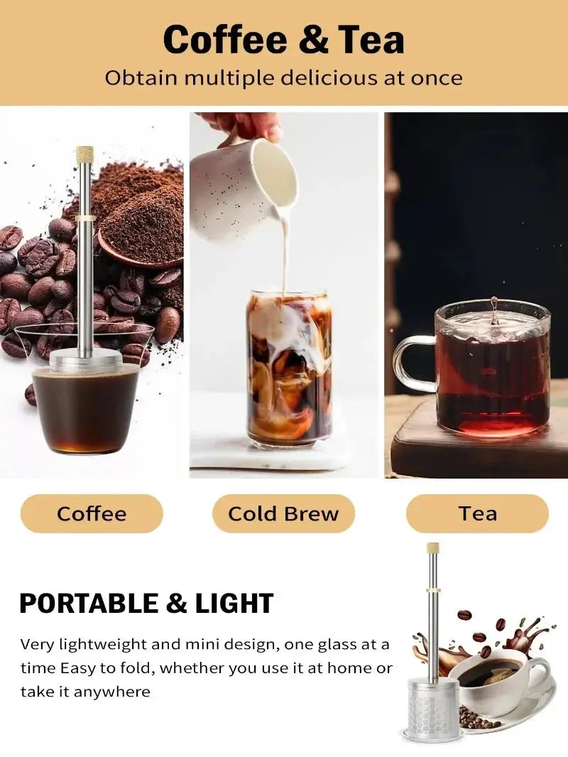 Reusable Stainless Steel Coffee & Tea Filter Best Style