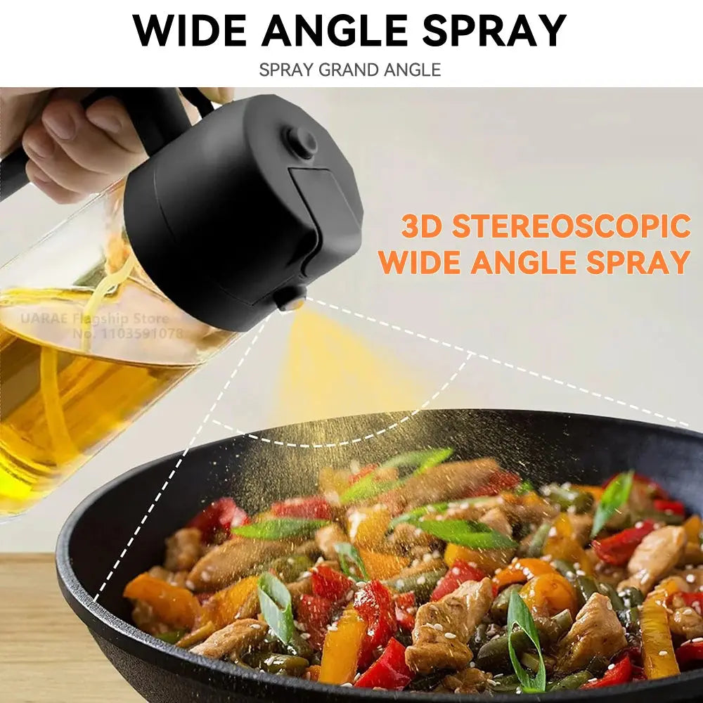 2 in 1 Oil Spray Bottle Best Style