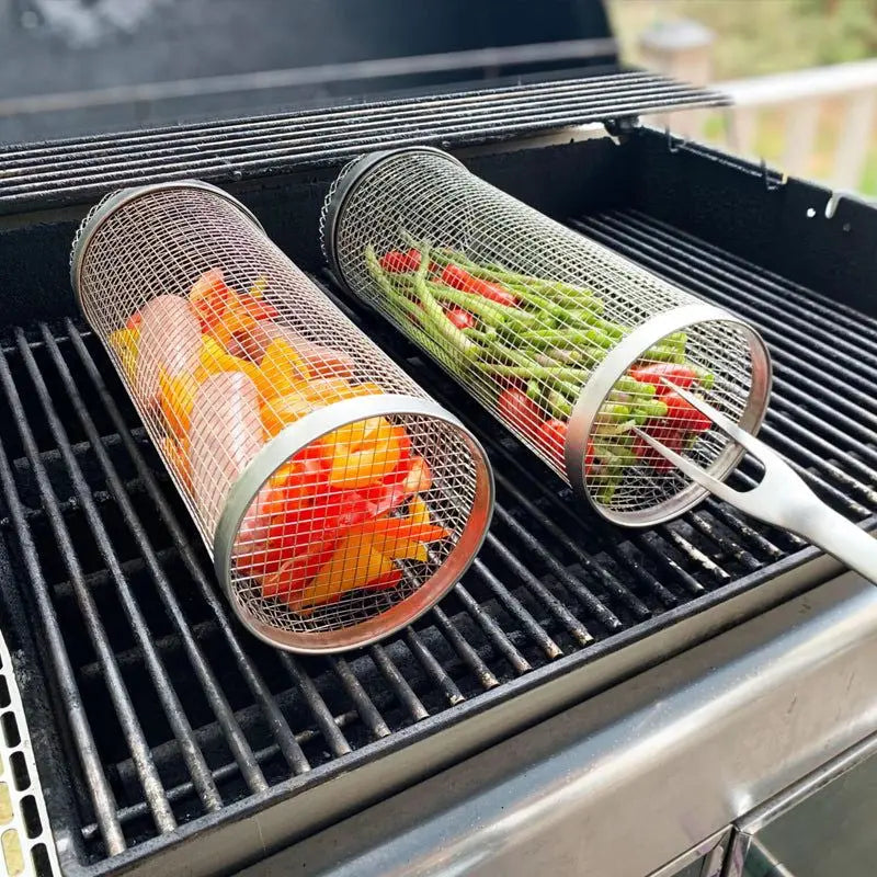 Stainless Steel BBQ Grill Basket Best Style
