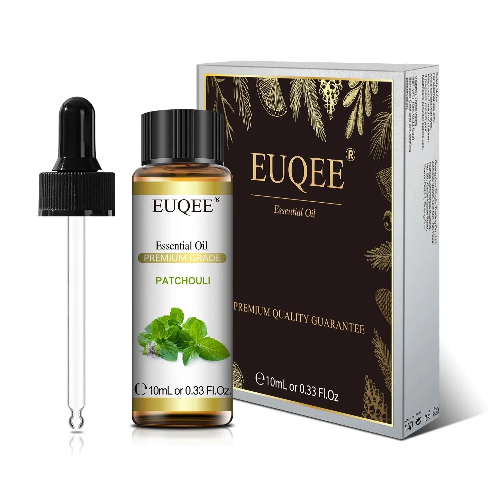 EUQEE 10ml Pure Natural Essential Oil Lavender Jasmine Eucalyptus Vanilla Sandalwood Sweet Orange Lemon Oregano Neroli Fragrance Best Style