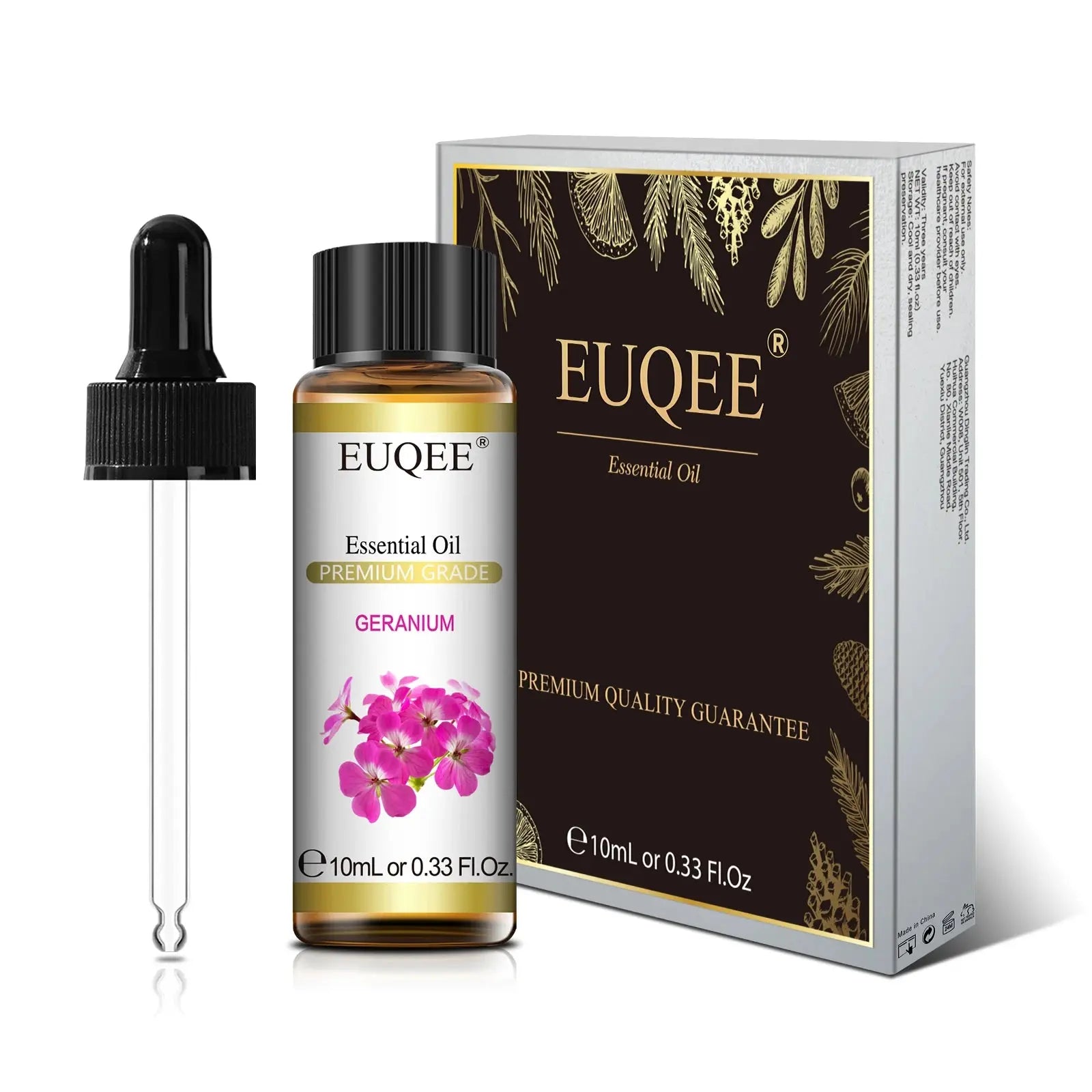 EUQEE 10ml Pure Natural Essential Oil Lavender Jasmine Eucalyptus Vanilla Sandalwood Sweet Orange Lemon Oregano Neroli Fragrance Best Style