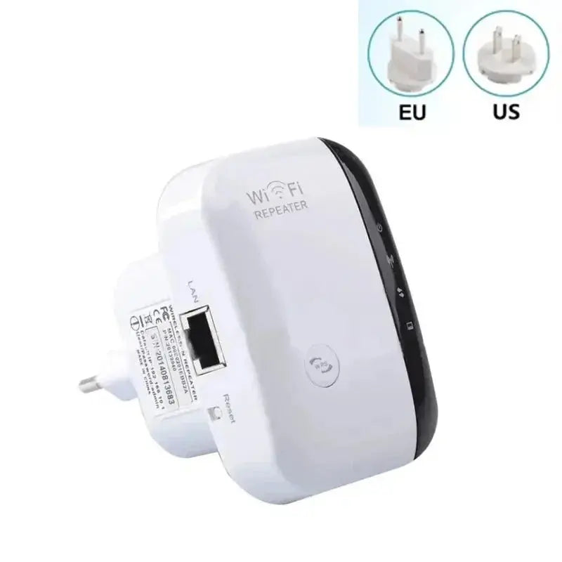 Wireless Signal Booster Wifi Extender Small Steamed Bun Network Repeater Ap Broadband Home Router Signal Amplification Extension Best Style
