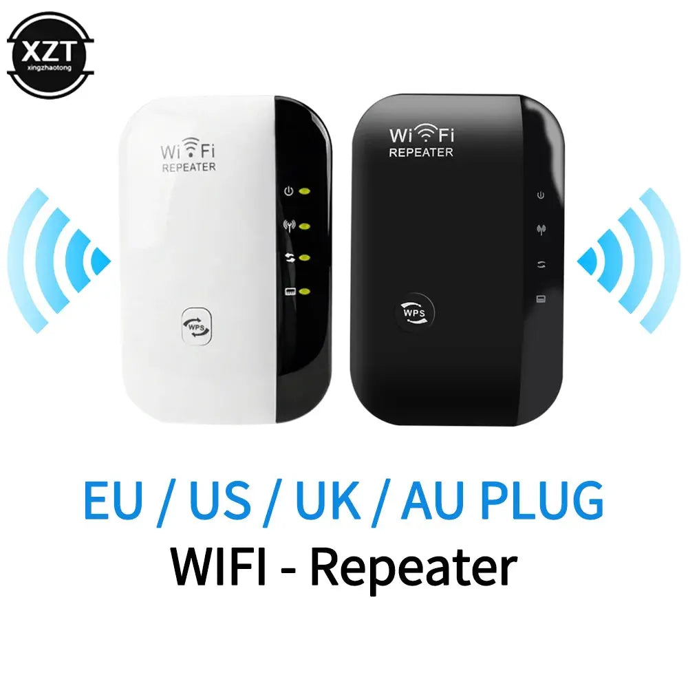 Wireless Signal Booster Wifi Extender Small Steamed Bun Network Repeater Ap Broadband Home Router Signal Amplification Extension Best Style