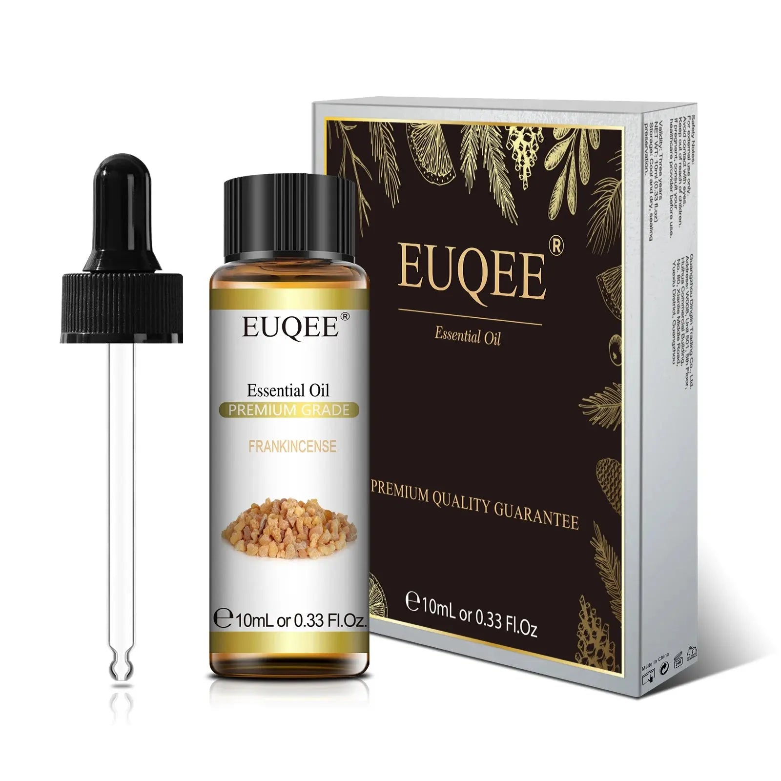 EUQEE 10ml Pure Natural Essential Oil Lavender Jasmine Eucalyptus Vanilla Sandalwood Sweet Orange Lemon Oregano Neroli Fragrance Best Style