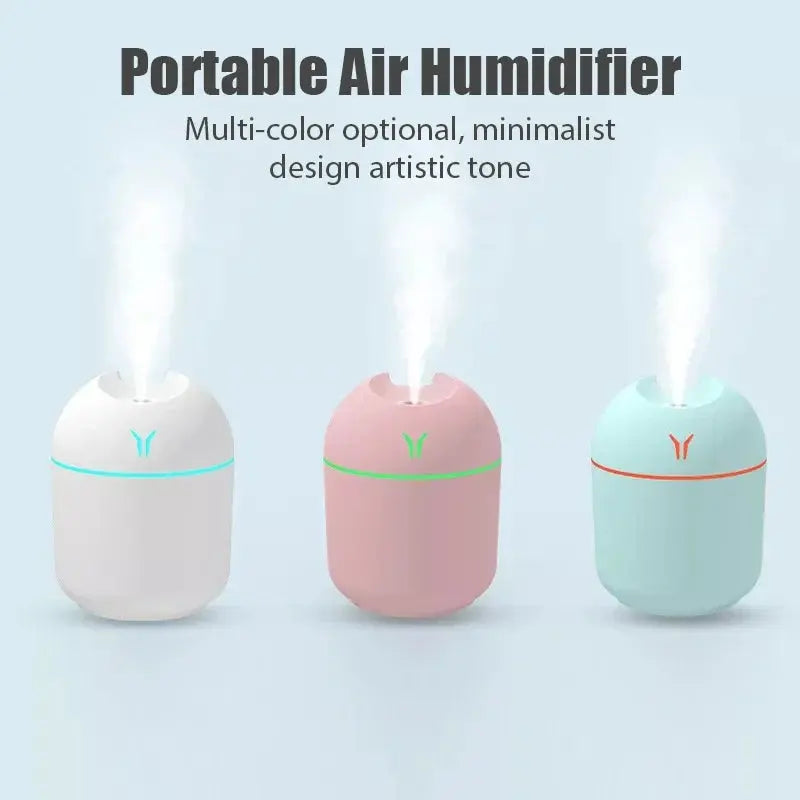 250ML Mini Aroma Oil Diffuser USB Essential Oil Atomizer Electric Air Humidifier With LED Night Lamp For Home Car Best Style