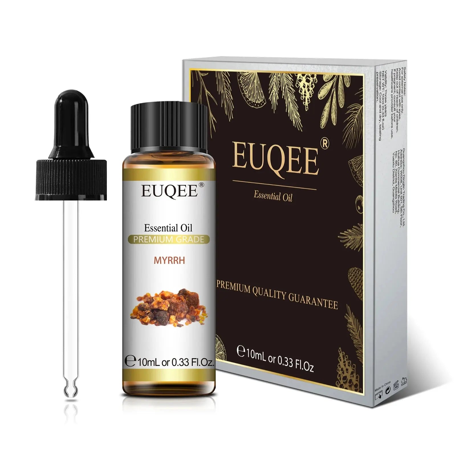 EUQEE 10ml Pure Natural Essential Oil Lavender Jasmine Eucalyptus Vanilla Sandalwood Sweet Orange Lemon Oregano Neroli Fragrance Best Style